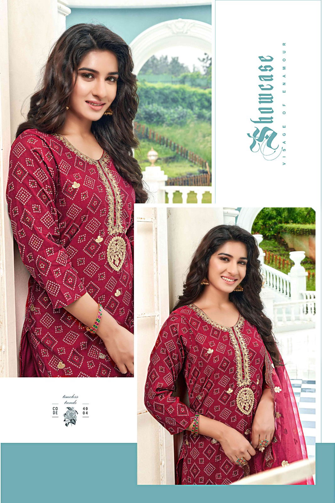 Bahara Vol 2 Bandhani Printed Readymade Suits Catalog